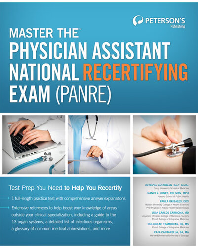 Master The Physician Assistant National Recertifying Exam Petersons