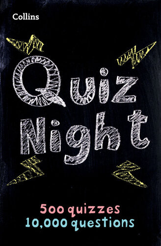 Collins Quiz Night 10000 Original Questions In 500 Quizzes Collins Puzzles