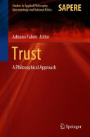Trust A Philosophical Approach Adriano Fabris