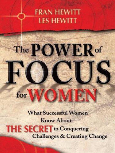 The Power Of Focus For Women How To Create The Life You Really Want With Absolute Certainty Fran Hewitt