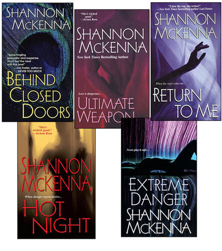 Shannon Mckenna Bundle Ultimate Weapon Extreme Danger Behind Closed Doors Hot Night Return To Me Shannon Mckenna