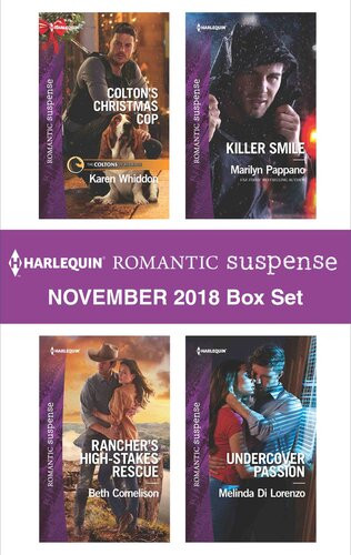 Harlequin Romantic Suspense November 2018 Box Set Coltons Christmas Cop Ranchers Highstakes Rescue Killer Smile Undercover Passion Karen Whiddon