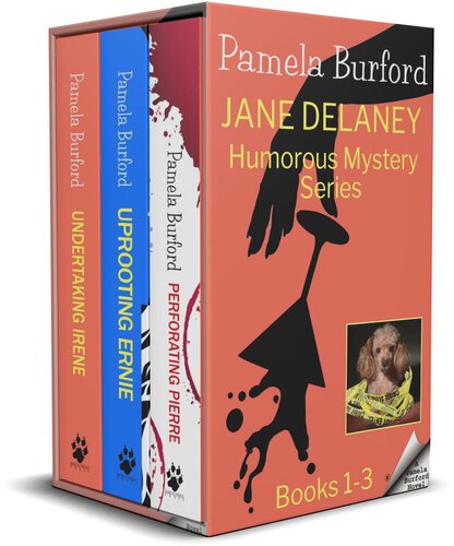 Jane Delaney Humorous Mystery Series Books 13 Box Set Pamela Burford