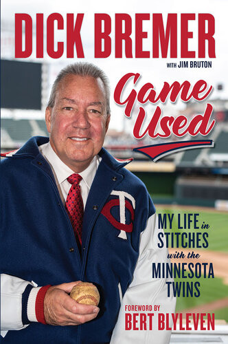 Dick Bremer Game Used My Life In Stitches With The Minnesota Twins Dick Bremer