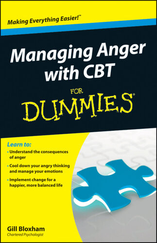 Managing Anger With Cbt For Dummies Gill Bloxham