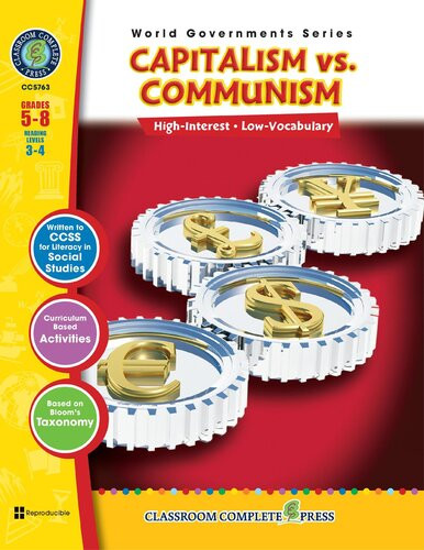 Capitalism Vs Communism Darcy Frisina