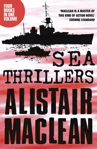 Alistair Maclean Sea Thrillers 4book Collection San Andreas The Golden Rendezvous Seawitch Santorini Alistair Maclean
