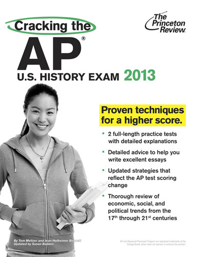 Cracking The Ap Us History Exam 2013 Edition Princeton Review