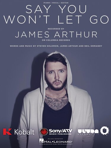Say You Wont Let Go Sheet Music James Arthur