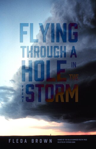 Flying Through A Hole In The Storm Poems Fleda Brown