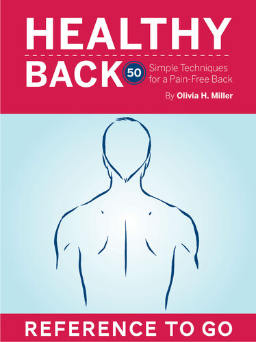 Healthy Back Reference To Go Olivia H Miller