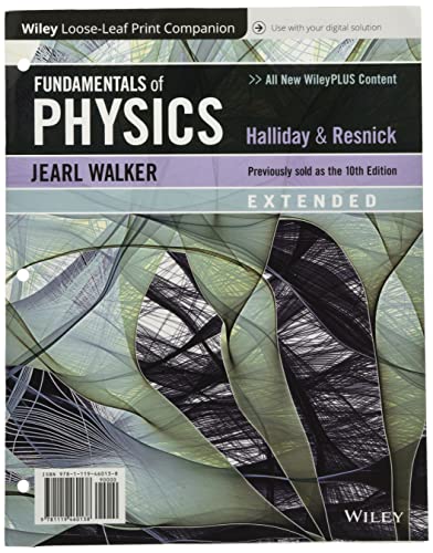 Fundamentals Of Physics 11th Edition Extended No Digital Signature Protected 11th Edition Robert Resnick