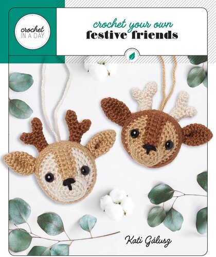 Crochet Your Own Reindeer Ornaments Katalin Galusz