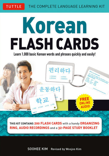 Korean Flash Cards Kit Ebook Learn 1000 Basic Korean Words And Phrases Quickly And Easily Hangul Romanized Forms Downloadable Audio Included Soohee Kim