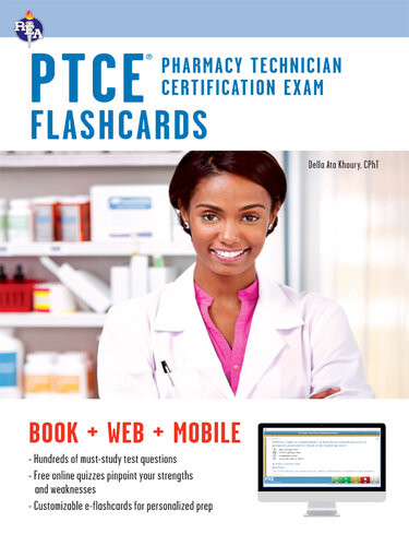 Ptce Pharmacy Technician Certification Exam Flashcard Book Della Ata Khoury