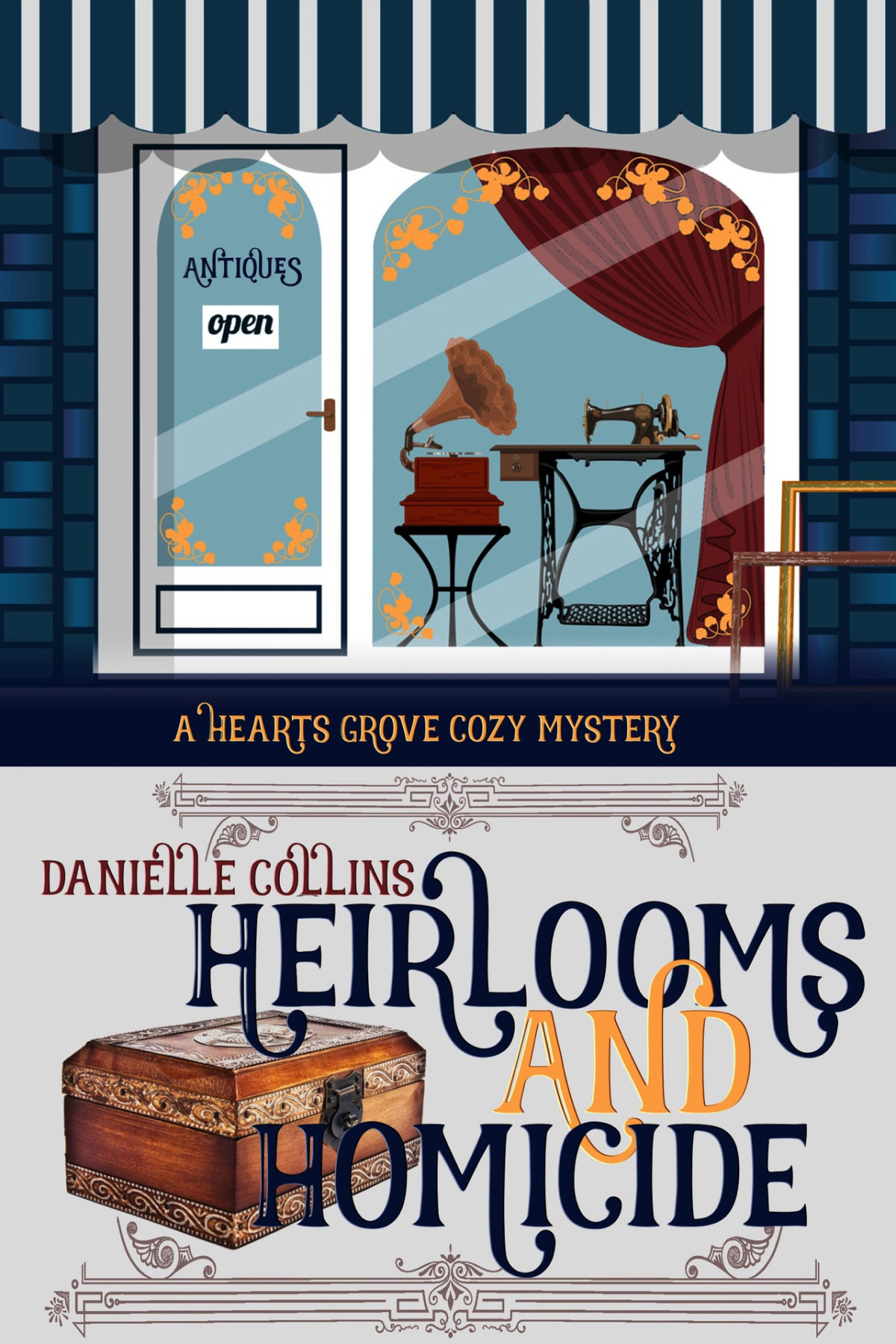 Heirlooms And Homicide Hearts Grove Cozy Mystery Book 1 Collins
