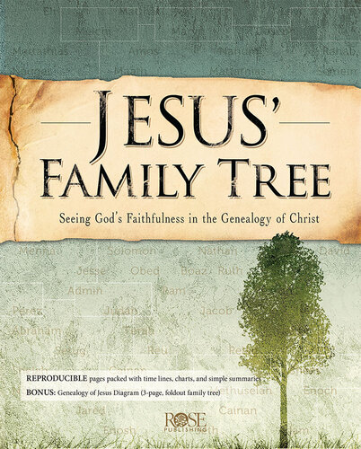 Jesus Family Tree Seeing Gods Faithfulness Through The Genealogy Of Christ Rose Publishing