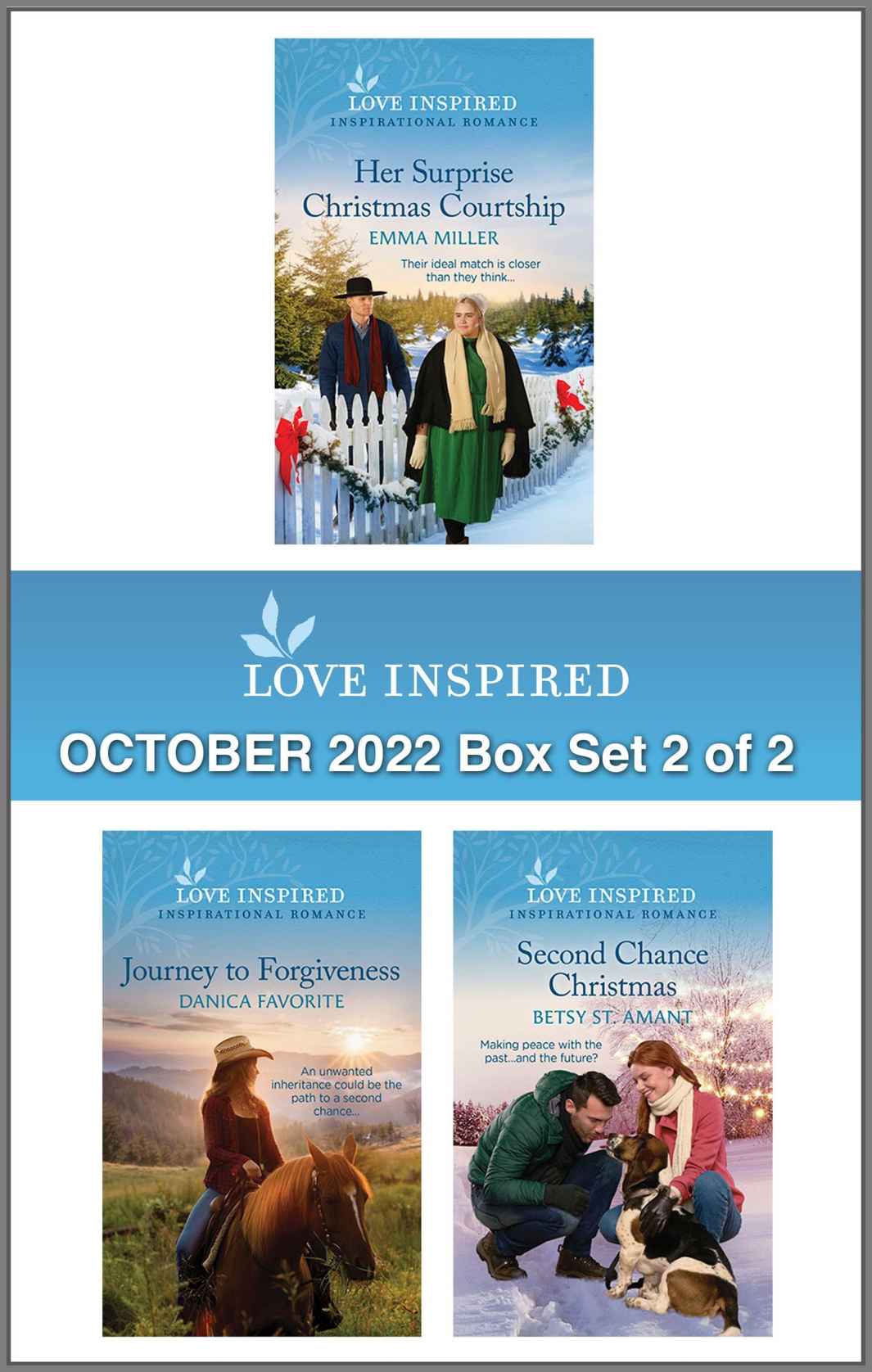 Love Inspired October 2022 Box Set 2 Of 2 Emma Miller Danica Favorite