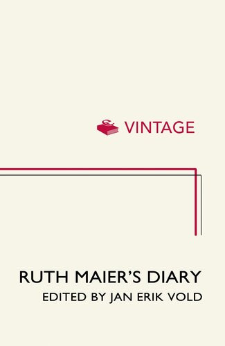 Ruth Maiers Diary Ruth Maier Ed Jan Erik Vold