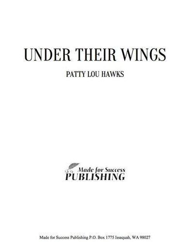 Under Their Wings A Daring Adventure Mentoring Girls Pat Lou Hawks