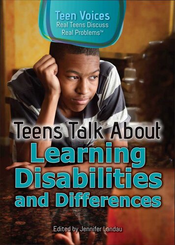 Teens Talk About Learning Disabilities And Differences Jennifer Landau