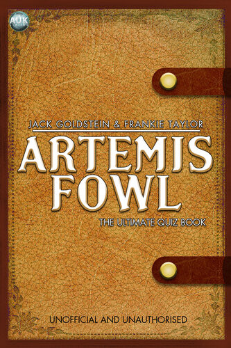 Artemis Fowl The Ultimate Quiz Book Jack Goldstein Frankie Taylor