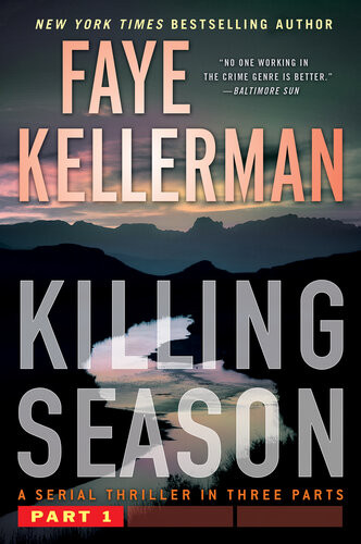Killing Season Part 1 Faye Kellerman