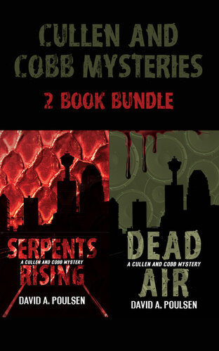 Cullen And Cobb Mysteries 2book Bundle Serpents Rising Dead Air David A Poulsen