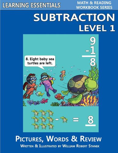Subtraction Level 1 Pictures Words Review Bugville Learning
