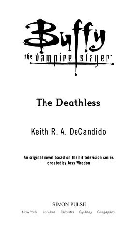 The Deathless Keith R A Decandido