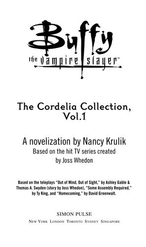 The Cordelia Collection Volume 1 Nancy Krulik