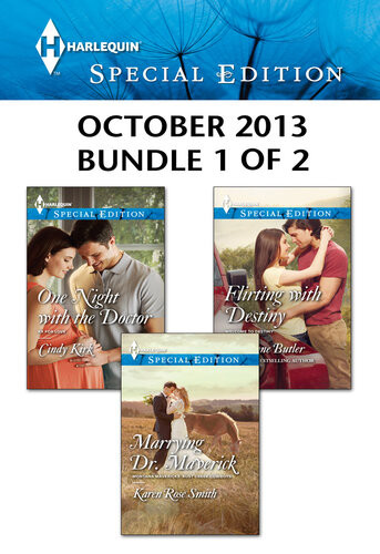 Harlequin Special Edition October 2013 Bundle 1 Of 2 Marrying Dr Maverickone Night With The Doctorflirting With Destiny Karen Rose Smith Cindy Kirk Christyne Butler