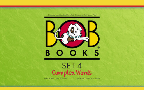 Bob Books Set 4 Complex Words Bobby Lynn Maslen