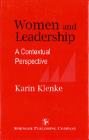 Women And Leadership A Contextual Perspective 1st Edition Karin Klenke