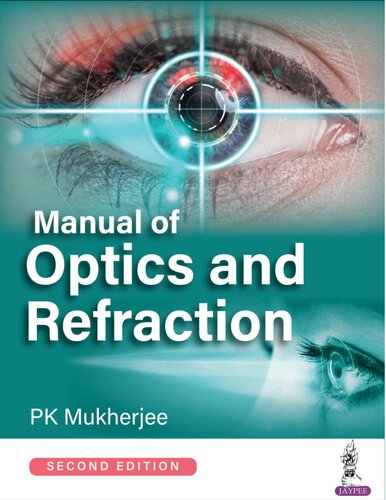 Manual Of Optics Refraction Pk Mukherjee