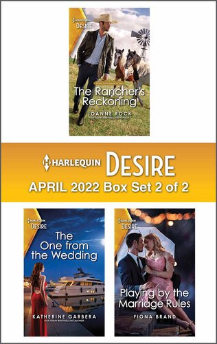 Harlequin Desire April 2022 Box Set 2 Of 2 Joanne Rock Katherine Garbera Fiona Brand