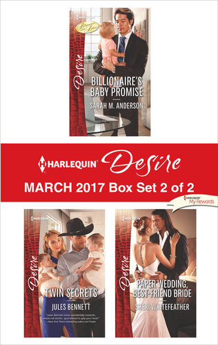 Harlequin Desire March 2017 Box Set 2 Of 2 Billionaires Baby Promisetwin Secretspaper Wedding Bestfriend Bride Sarah M Anderson