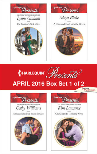 Harlequin Presents April 2016 Box Set 1 Of 2 The Sicilians Stolen Sonseduced Into Her Bosss Servicea Diamond Deal With The Greekone Night To Wedding Vows Lynne Graham