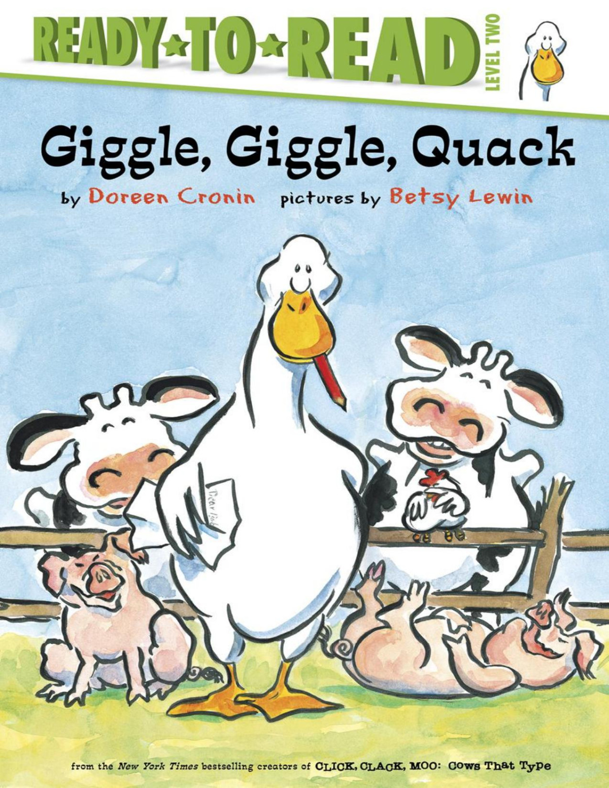 Giggle Giggle Quack A Click Clack Book Doreen Cronin