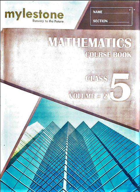 Mylestone Mathematics Volume 2 For 5 2022th Edition Mylestone