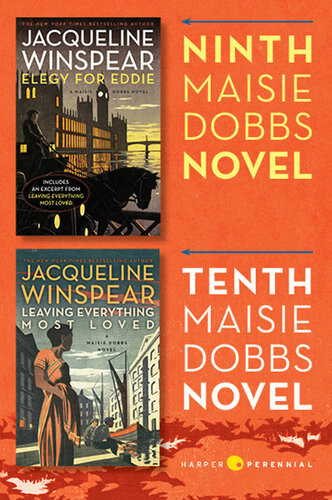 Maisie Dobbs Bundle 4 Elegy For Eddie And Leaving Everything Most Loved Jacqueline Winspear