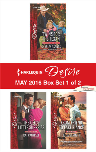 Harlequin Desire May 2016 Box Set 1 Of 2 Twins For The Texanthe Ceos Little Surprisefrom Friend To Fake Fianc Charlene Sands