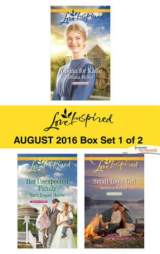 Harlequin Love Inspired August 2016 Box Set 1 Of 2 A Beau For Katieher Unexpected Familysmalltown Girl Emma Miller