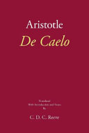 De Caelo Aristotle