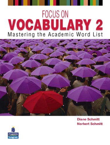 Focus On Vocabulary 2 2e Student Book 137617 2nd Edition Diane Schmitt