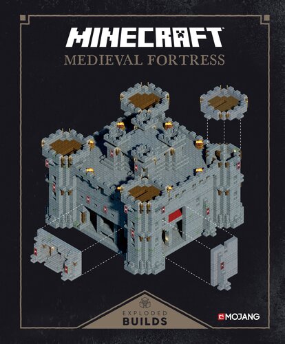 Minecraft Exploded Builds Medieval Fortress An Official Mojang Book Mojang Ab