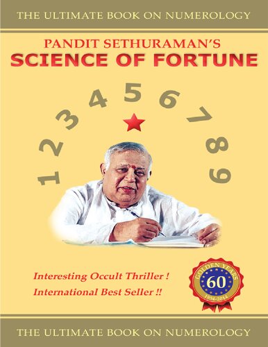 Science Of Fortune 11th Edition Pandit Sethuraman Guruswamy Sethuraman