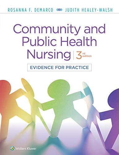 Community Public Health Nursing 3rd Edition Demarco Judith Healey Walsh