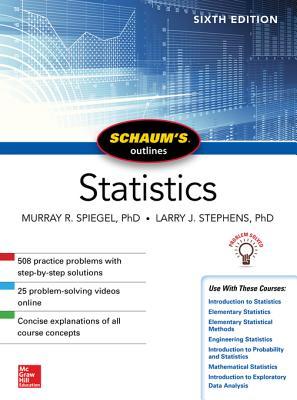 Schaums Outline Of Statistics Sixth Edition 6th Edition Murray R Spiegel