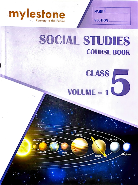 Mylestone Social Studies For 5 Volume 1 2022th Edition Mylestone
